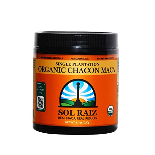 Sol Raiz Organics, Maca Powder Organic, 8.2 Ounce